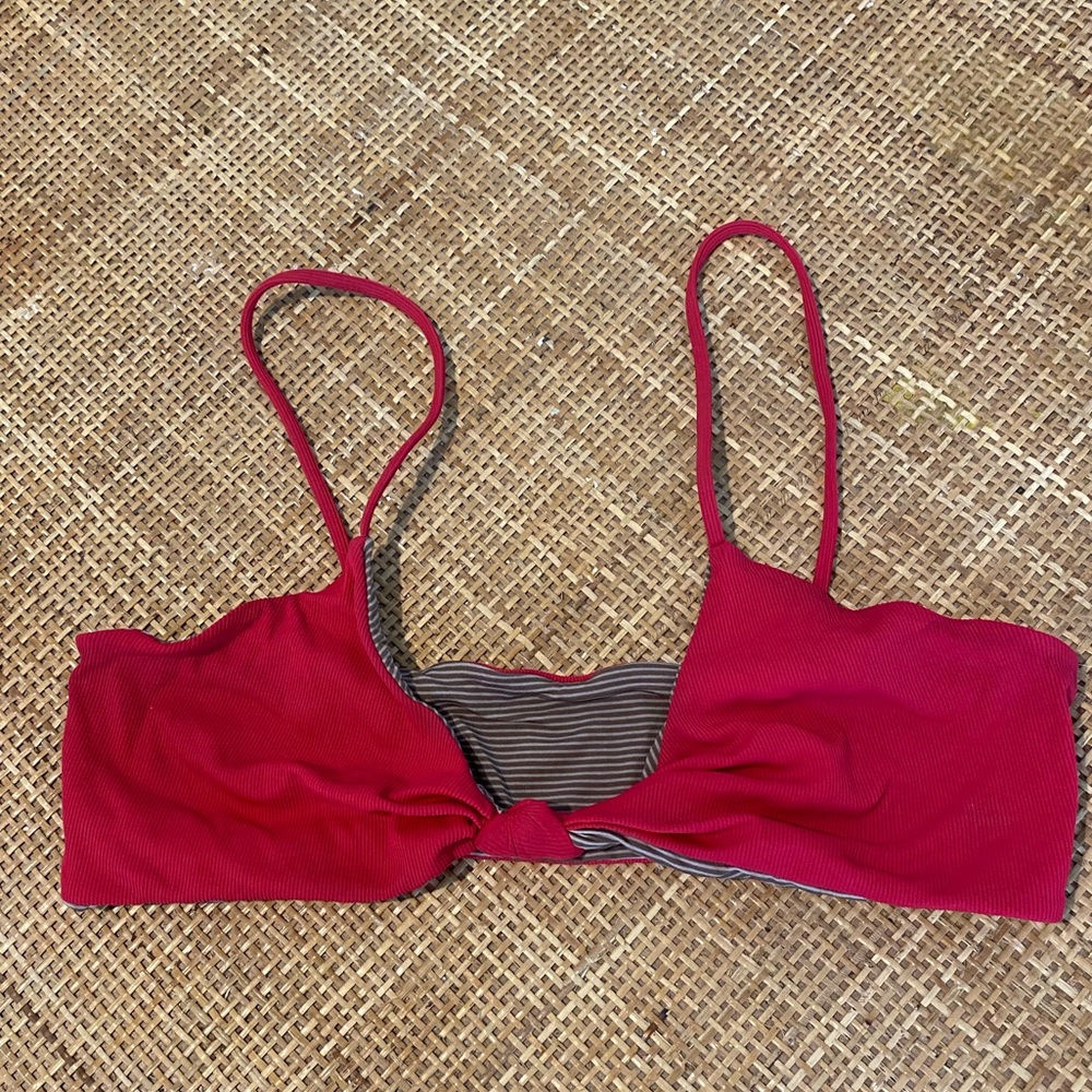 Acacia red ribbed set for @nvsapien